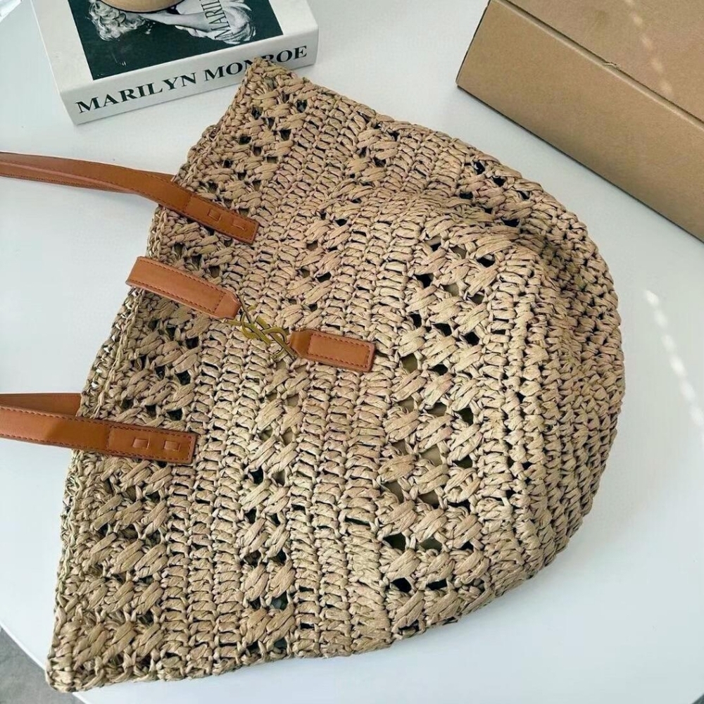 Yves Saint Laurent Tan and Brown Shoulder Bag - Picture 8 of 9